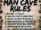Man Cave Rules - plakat 61x91,5 cm