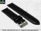 pasek do zegarka 22 mm DILOY P206EL.22.1 CZARNY