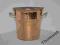 Miedziany pojemnik na szampana , wiaderko na szamp