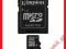 Karta KINGSTON micro SD HC 16GB CLASS 4 + ADAPTER