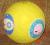 Gumowa piłka Peppa pig - 41 cm średnica nowa