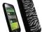 ETUI zebra SILIKON SAMSUNG GALAXY S i9000 FOLIA +