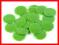 Żetony DUŻE (pchełki) - zielone... [nowa]