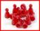 Pionki do gry z główką - czerwone... [nowa]