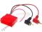 ADAPTOR SYSTEMU AKTYWNEGO AUDI 2x RCA>miniISO