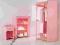 Piękny zestaw mebli w kolorze różowym 3 CZĘŚC