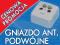 PROMOCJA Gniazdo Antenowe Podwójne RTV/SAT/TV/TWIN