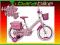Rower / Rowerek HELLO KITTY 16" Hollywood róż