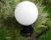 LAMPY  OGRODOWE WYS.600mm MEGA KLOSZ KULA 400 mm