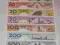 BANKNOTY  MIASTA - NIEOBIEGOWY KOMPLET STAN UNC