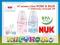 NUK FC ROSE&BLUE butelka smoczek silikon 150ml