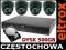 TANI ZESTAW MONITORINGU 4 KAMERY REJESTRATOR Z284
