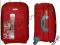 WALIZKA MODEL 2012 red  EKSKLUZYWNY DESIGN 120 L
