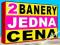 BANER reklama GOTOWE WZORY billboard kaseton neon