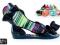 T3984 MELISKI GUMOWE BALERINKI kokardka BLACK r.39
