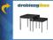 * IKEA * KLUBBO stolik 50x50 cm wys. 47 cm 2 szt.