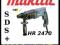 MAKITA MŁOT MŁOTOWIERTARKA HR2470  +  dłuta gratis