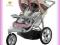 Wózek INSTEP Safari Double Jogger Duo MP3 wejscie