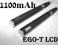 2x E-PAPIEROS EGO-T Tank 1100mAh+LCD LIQUID GRATIS