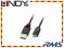 Kabel USB A - micro USB B Lindy 31664 - 1m