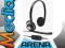 Logitech PC ClearChat Stereo słuchawki + mikrofon!