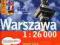 Warszawa 1:26 000 kieszonkowy atlas miasta -NOWA