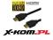 Kabel HDMI v1.4 FULL HD 3D Internet 1,8m Pozłacany