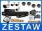 ZESTAW DO MONITORINGU 8 KAMER 4 ZEW + 4 WEW Z IR