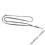 Smycz gumowana regulowana 14 mm; 2,2m <20
