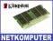 Kingston SODIMM DDR2 1024MB 1GB 800MHz GW 12M FV