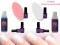 LUX Zestaw do Hybrydowy French Manicure 4+2