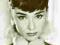 Audrey Hepburn (sepia) - plakat 61x91,5cm