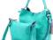 Flora&Co SHOPPER BAG - TORBA GWIAZD turkus