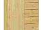 Komoda sosnowa bieliźniarka NOVA 1/7 sosna lakier