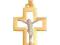Krzyżyk złoty nr 28924 - 14 karatowy (próba 585),
