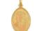 Medalik złoty nr 20759 - 14 karatowy (próba 585),