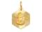 Medalik złoty nr 21850 - 14 karatowy (próba 585),