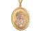 Medalik złoty nr Mv065 - 14 karatowy (próba 585),