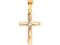 Krzyżyk złoty nr Qv001 - 14 karatowy (próba 585),