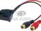 AUX Line IN adapter VW, Audi MFD2.18pin - 2xRCA