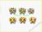 UROCZE MOTYLKI/SCRAPBOOKING/ 6 SZT.