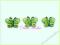 UROCZE MOTYLKI/SCRAPBOOKING/ 3 SZT.