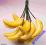 Sztuczne BANANY BANAN na drucie dł. 3cm/12szt. !!