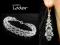 Komplet   SWAROVSKI  Crystal    ŚLUBNA   W-wa
