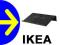 NAJTANIEJ IKEA BRADA PODSTAWKA POD LAPTOPA POLKA
