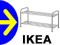 NAJTANIEJ IKEA LOGGA POLKA NA BUTY SZAFKA STOJAK