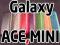 GALAXY ACE oraz MINI | SHINY GEL CASE Etui + FOLIA