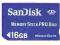 SANDISK MEMORY STICK PRO DUO 16GB SGV / 2 SKLEPY