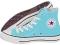 Buty TRAMPKI CONVERSE Błękitne Wysokie 39 CO53 n