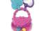 FISHER PRICE GRZECHOTKA RÓŻOWA TOREBKA